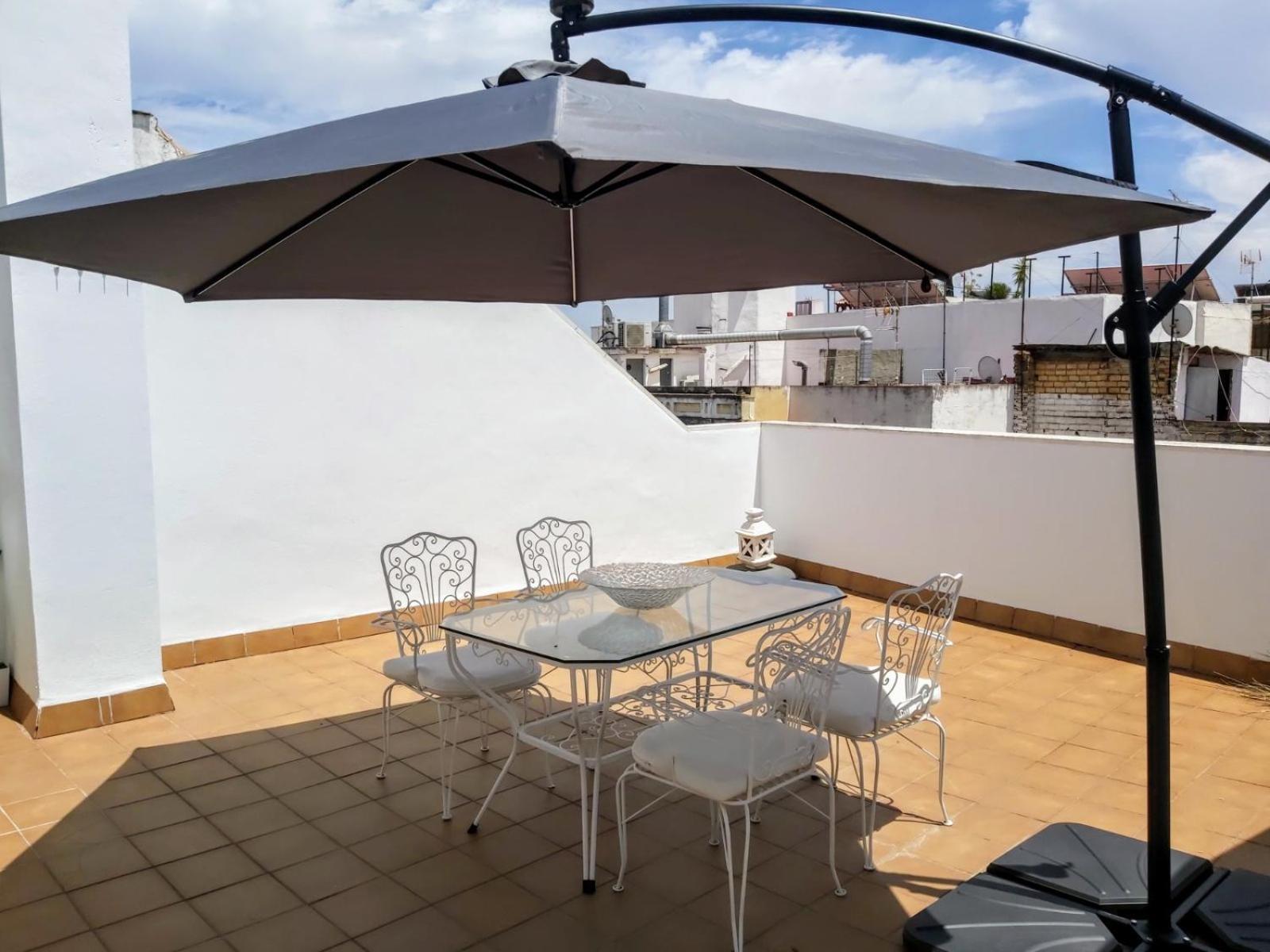Triana Procurador Con Terraza Privada Sevilha Exterior foto